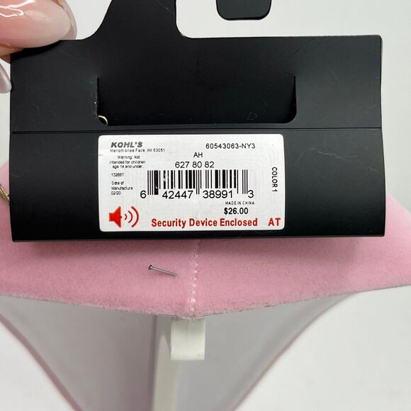 Necklace Simply Vera Wang Pink floral Rhinestones necklace #589 - Picture 10 of 10